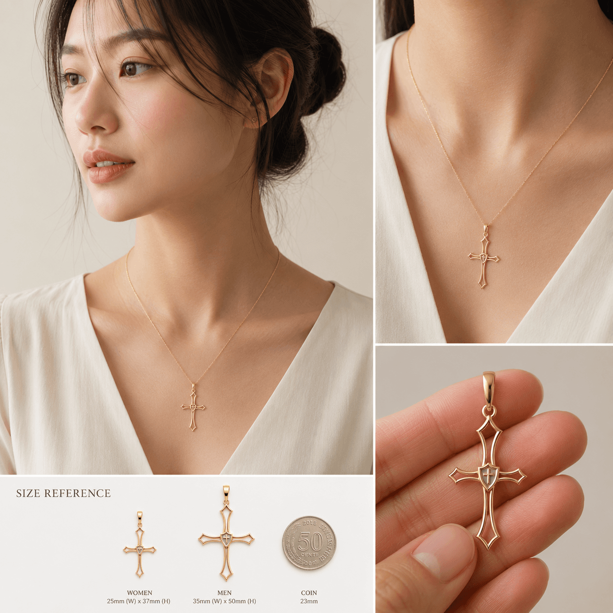 The Protection collection, LovingBible: an 18K gold piece carrying the promise that no weapon formed against you will succeed