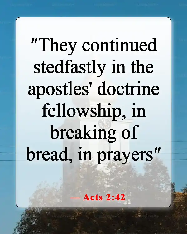 Bible Verses About Teaching Others About God (Acts 2:42)
