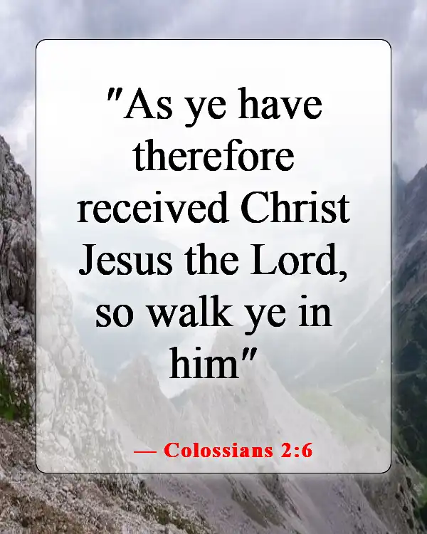 Bible Verses About Self-Control For Kids (Colossians 2:6)