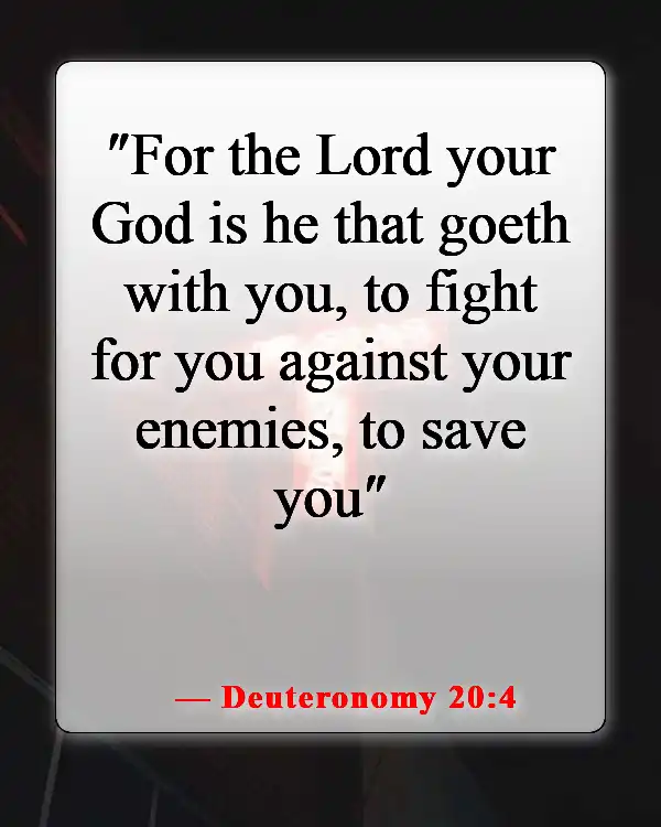 Bible Verses About Uprooting What The Devil Has Planted (Deuteronomy 20:4)