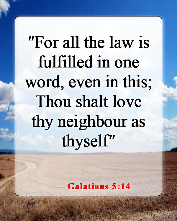 Bible Verses About Abortion Pro Choice (Galatians 5:14)