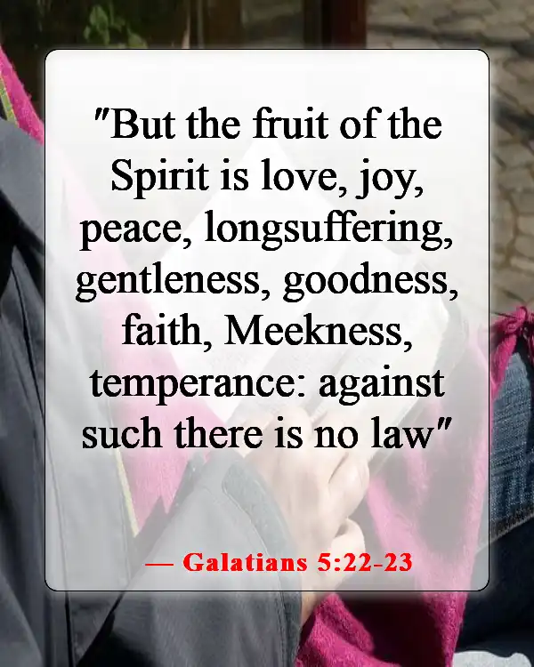 Inspiring Bible Verse About Concern For The Family And Future Generations (Galatians 5:22-23)