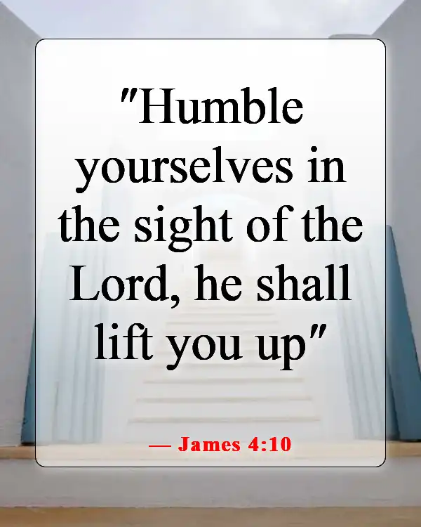 Bible Verse For Having A Bad Day At Work (James 4:10)