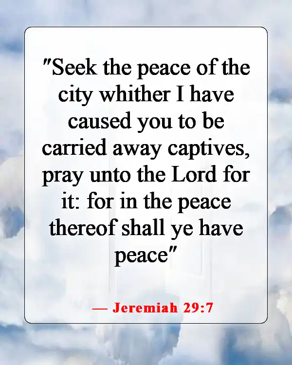 Inspiring Bible Passages About Stewardship Of God’s Creation (Jeremiah 29:7)