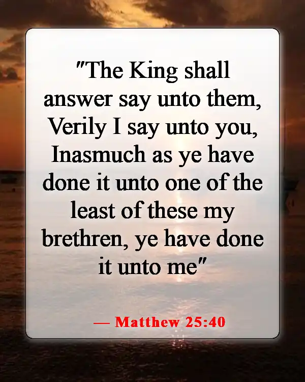 Bible Verses About Abortion Pro Choice (Matthew 25:40)
