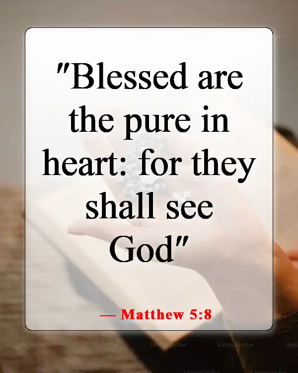 Amazing Bible Verses About Going To Heaven And Coming Back (Matthew 5:8)