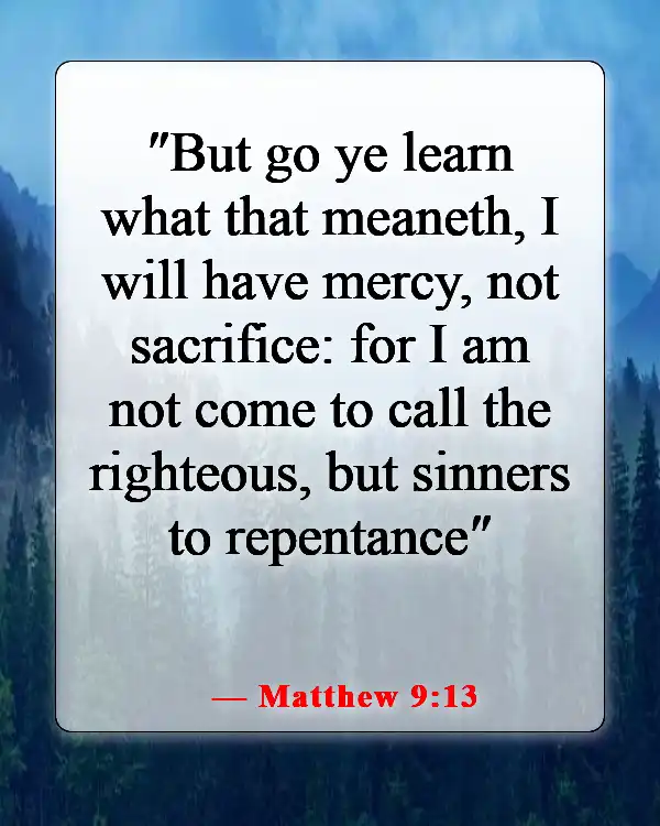 Bible Verses About Abortion Pro Choice (Matthew 9:13)