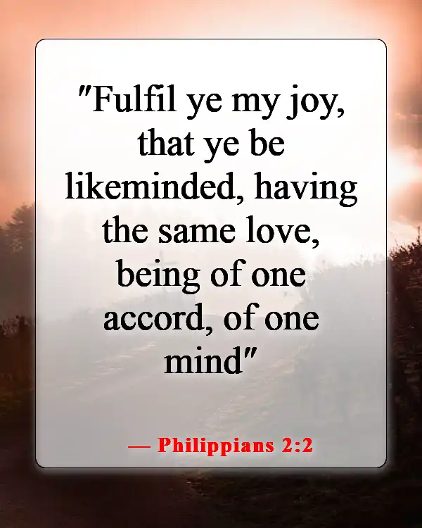 Meaningful Bible Verse About A Man Getting Married (Philippians 2:2)