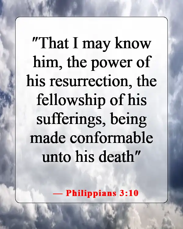 Bible Verses About Losing Friends Because Of Faith (Philippians 3:10)