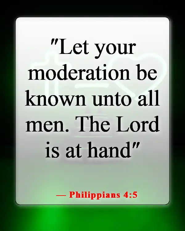Bible Verses About Self-Control For Kids (Philippians 4:5)