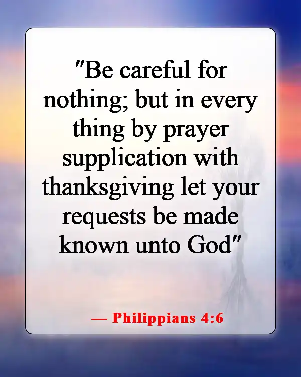 Inspiring Bible Verse About Concern For The Family And Future Generations (Philippians 4:6)