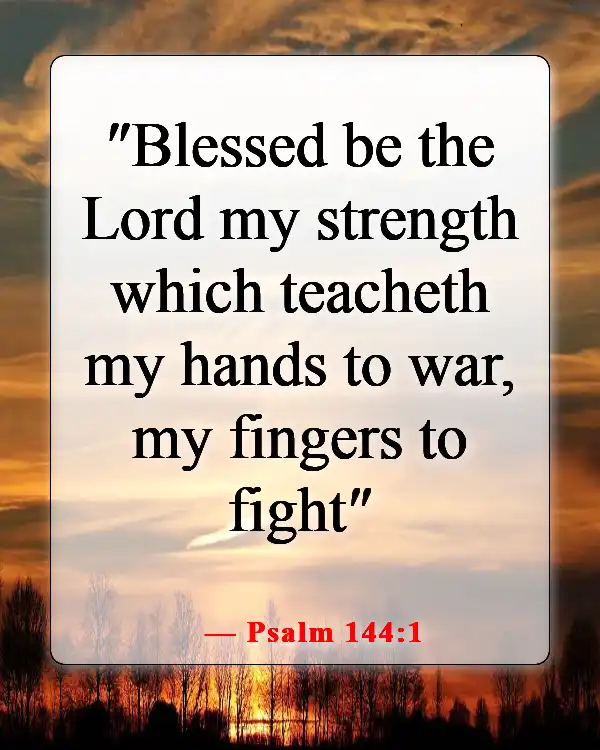 Bible Verses About Uprooting What The Devil Has Planted (Psalm 144:1)
