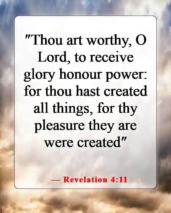 Inspiring Bible Passages About Stewardship Of God’s Creation (Revelation 4:11)