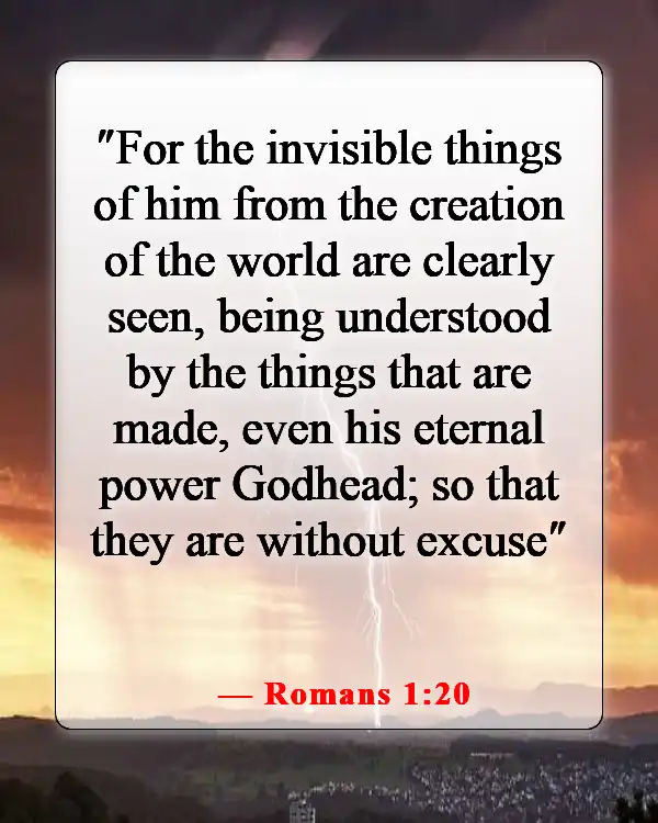 Inspiring Bible Passages About Stewardship Of God’s Creation (Romans 1:20)